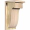 Ekena Millwork Del Monte Rough Sawn Corbel w/Backplate, Douglas Fir, 8"W x 8"D x 16"H COR08X08X16DEL01RDF - alternate 1